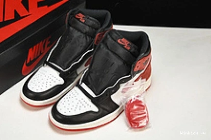 1 Red Track High Jordan Retro 0806